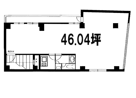 祐天寺柳沢ビル2F 間取り図