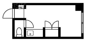 見真ビル203 間取り図