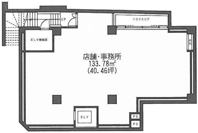 南青山ビルB1F 間取り図