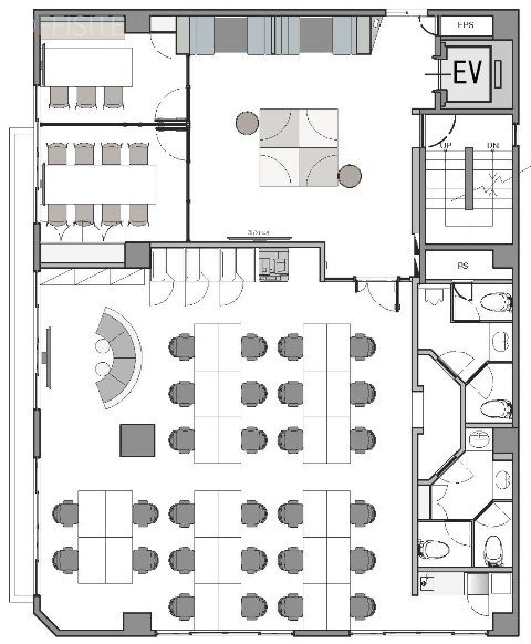 THE corner 水道橋2F 間取り図