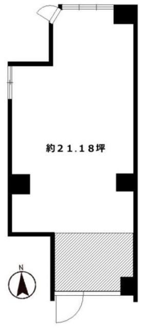 三信ビル1F 間取り図