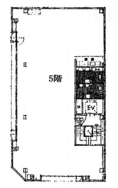 日本橋藤ビル5F 間取り図