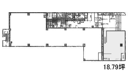 飯田橋尚学ビル別館1F 間取り図