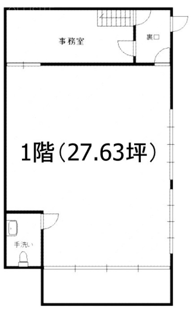 TKビル1F 間取り図