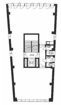 洛陽ビル3F 間取り図