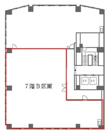 KN代官山本館B 間取り図