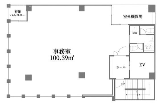 ULT目黒ビル6F 間取り図