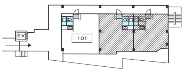 プライムハウス101 間取り図