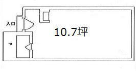 ソワレド銀座ビル3F 間取り図