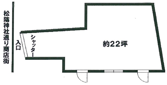 テラコートビル1F 間取り図