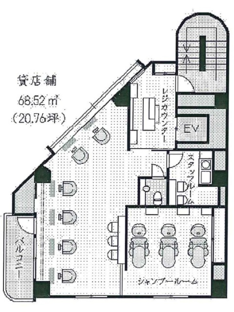 ACN池袋ビル3F 間取り図