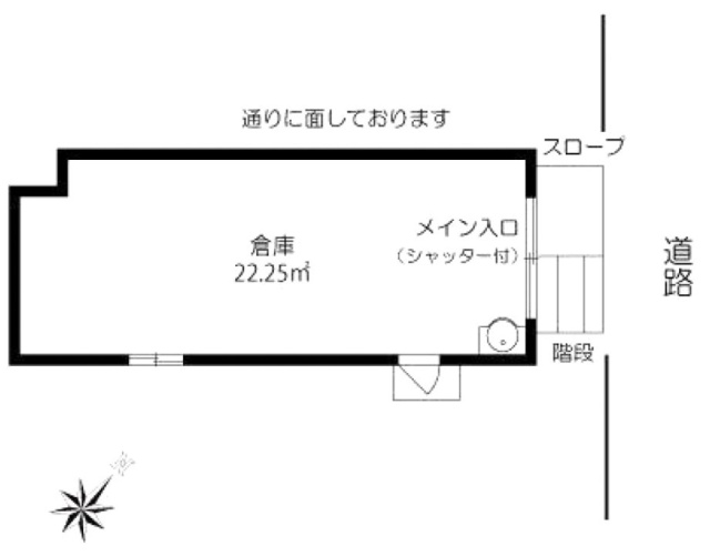 フィオーレ雑司が谷ビル1F 間取り図