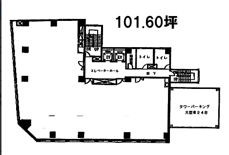 曽田ビル4F 間取り図