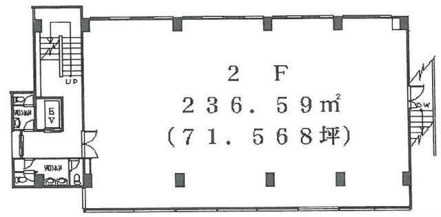 松島第2ビル2F 間取り図