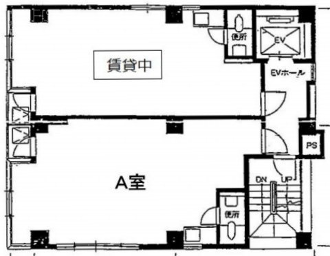 石井ビルA 間取り図