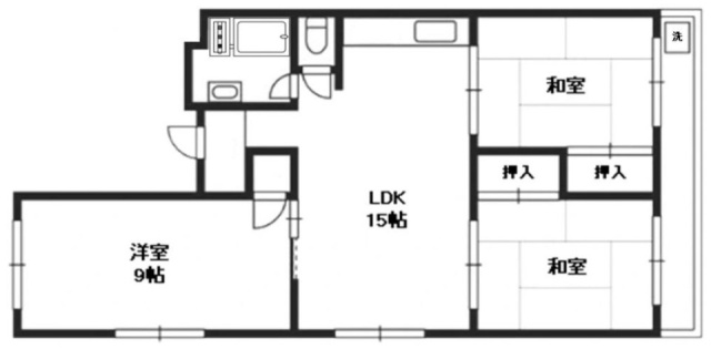 近藤ビル別館3F 間取り図
