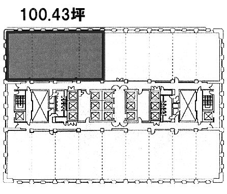 富国生命ビル2201 間取り図