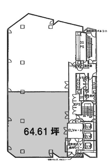 新横浜第二センタービル2 間取り図