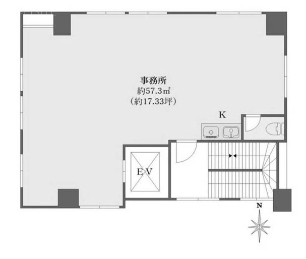 池袋労働基準協会ビル4F 間取り図