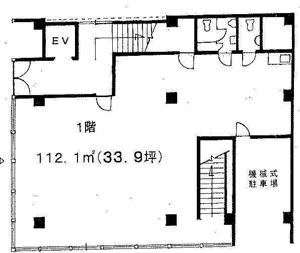 日本橋小谷商事ビル1F 間取り図