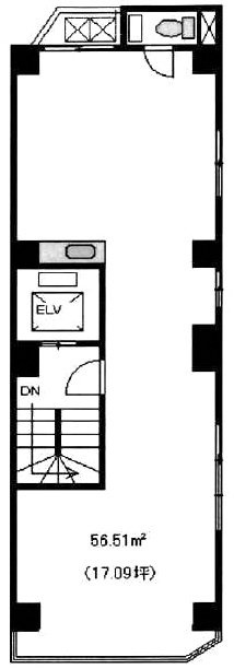 スタープラザ笹塚ビル3F 間取り図