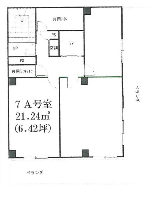 リッツ銀座A 間取り図
