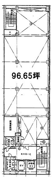 新宿ホウライビル11F 間取り図