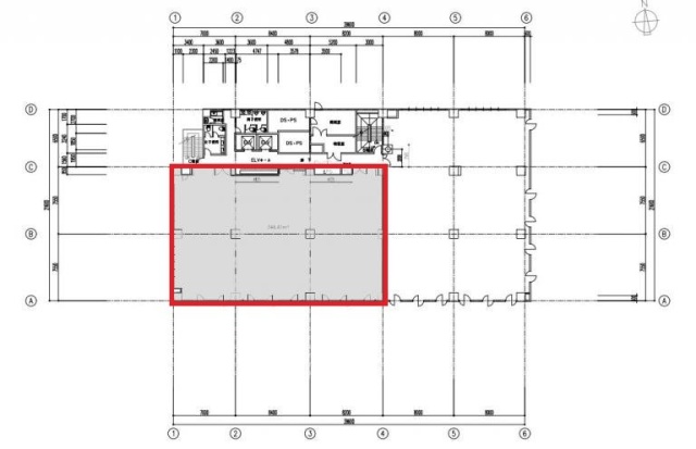 日本生命渋谷アネックスビル4F 間取り図