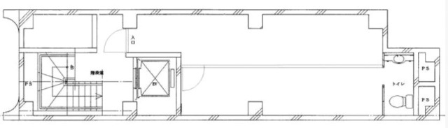 オスカーKBビル6F 間取り図