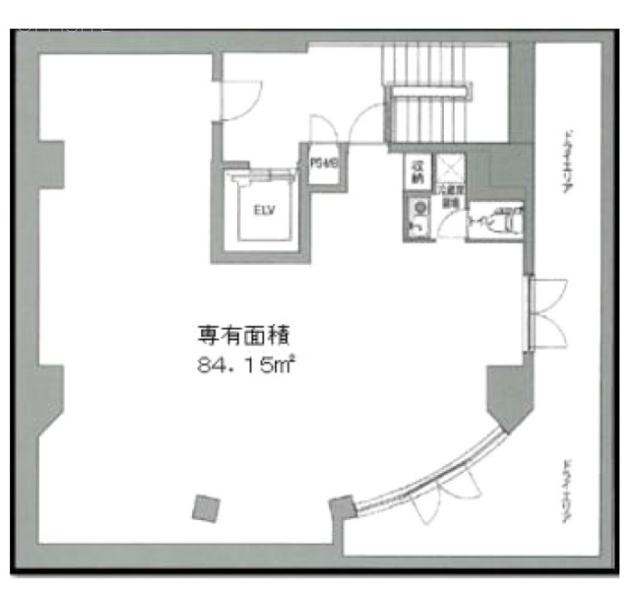 ミュゼ麹町ビルB1F 間取り図