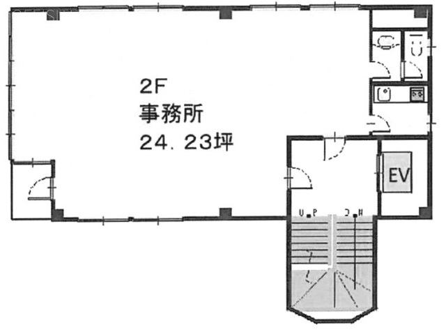 大関ビル2F 間取り図