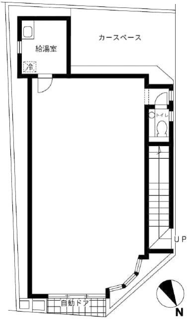 ルミエール南町ビル1F 間取り図