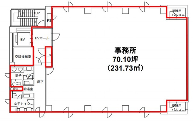 浜松町鈴木ビル4F 間取り図