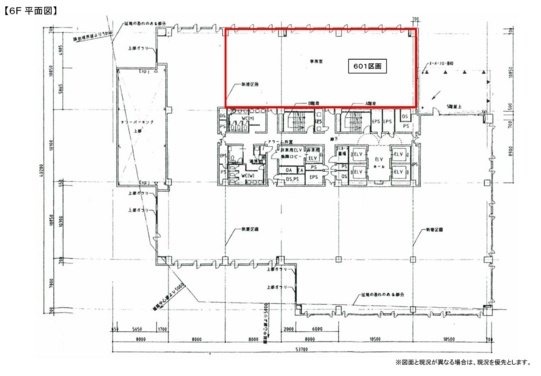 京王八王子明神町ビル6F 間取り図