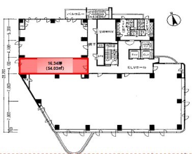 第12関口ビル3F 間取り図