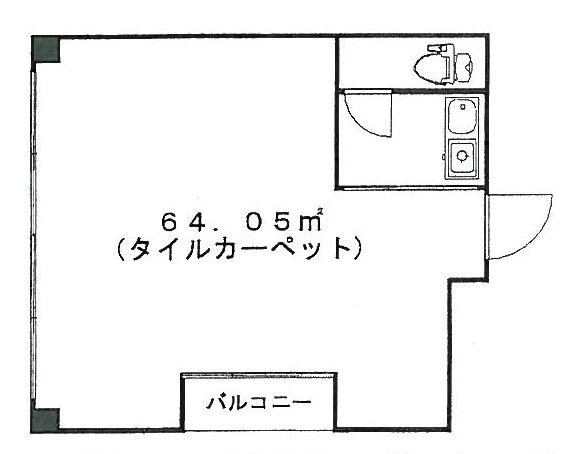 ニューリバー519F 間取り図