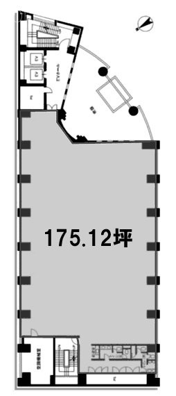 NBF赤坂山王スクエアビル2F 間取り図