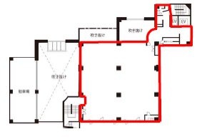 YKBエンサインビル2F 間取り図