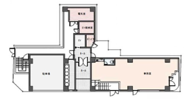 ウィスタリアヨシダ1F 間取り図