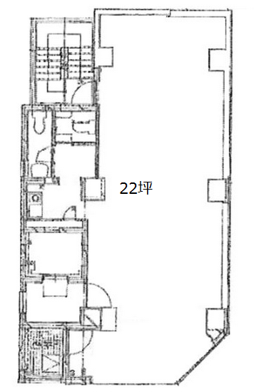 MY京橋ビル3F 間取り図