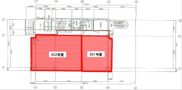 中目黒GS第1ビル6F 間取り図