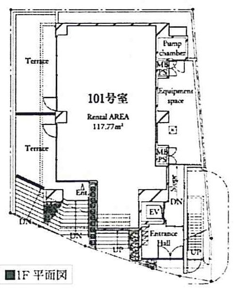 カメリア・コート二子玉川ビル101 間取り図