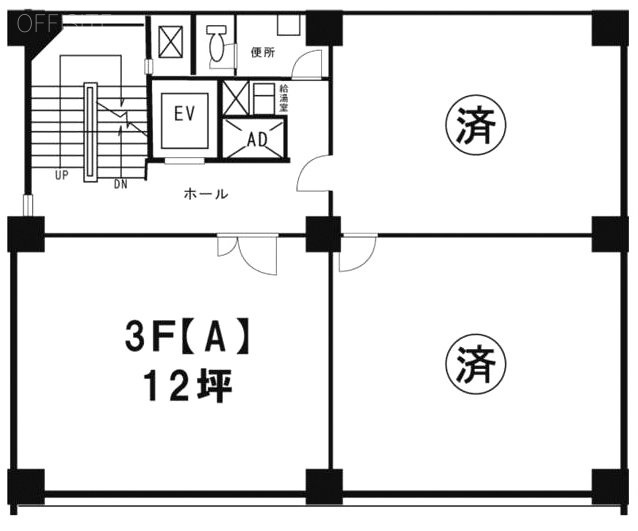 国際善隣会館A 間取り図