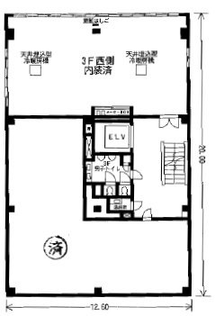 グリンヒルビル西 間取り図