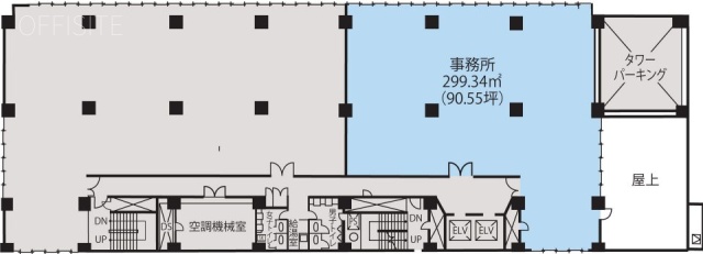 JPR横浜ビル5F 間取り図