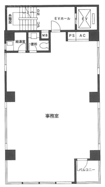 近藤ビル2F 間取り図