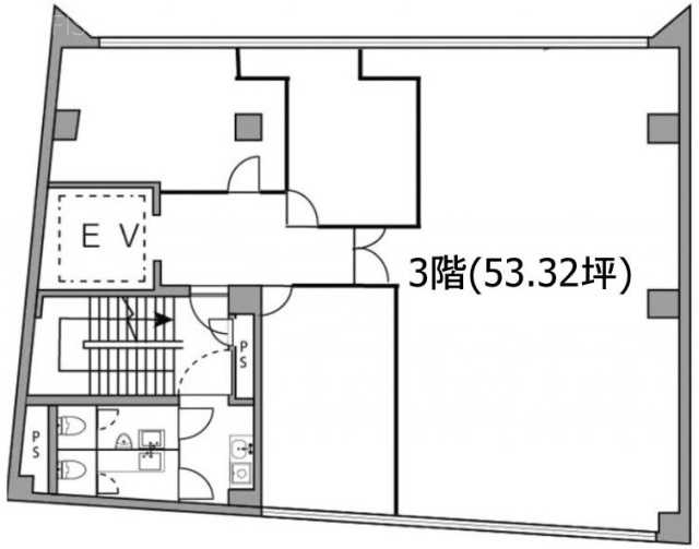 T-FRONTビル3F 間取り図