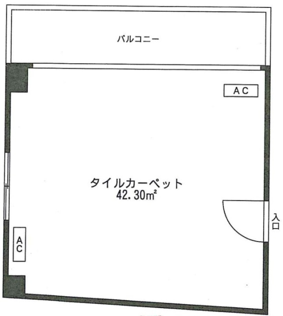 坂田ビルA 間取り図