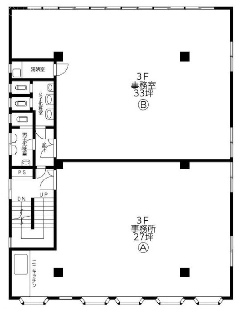 信和ビルA 間取り図