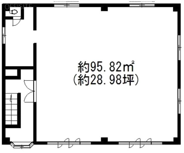 まさひろ商事ビル3F 間取り図